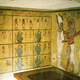 The interior of Tut’s tomb